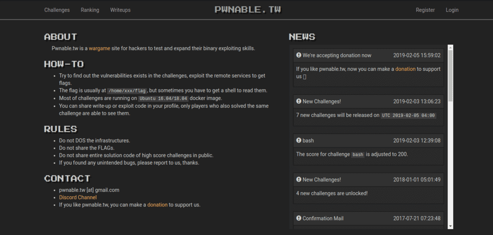 pwnable.tw