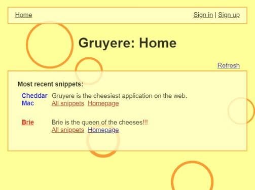 Google Gruyere