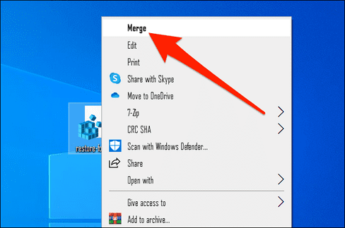 Merge registry hack font windows 10