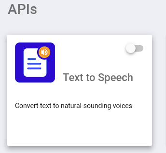 Text to Speech