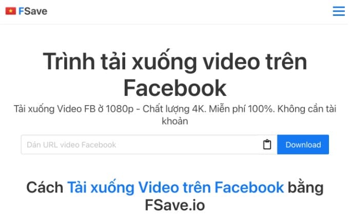 Làm sao để tải xuống video từ Facebook miễn phí 8