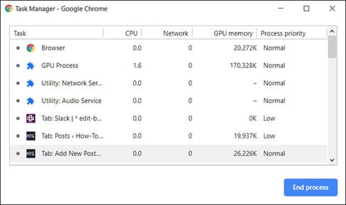 Cách thiết lập để Chrome sử dụng ít RAM hơn 13