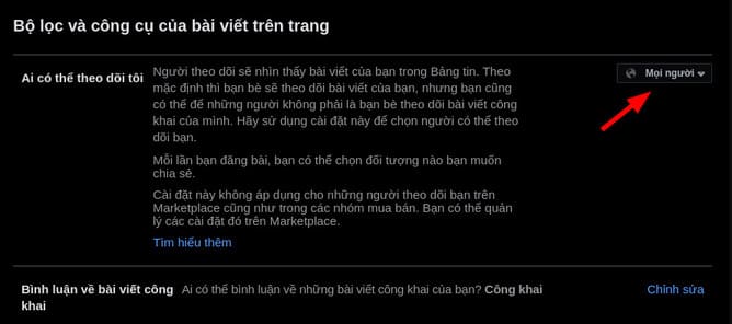 Cách Tắt Bình luận bài viết trên Facebook 17