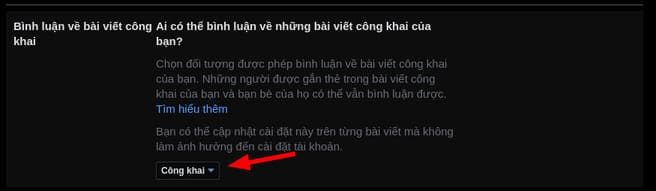 Cách Tắt Bình luận bài viết trên Facebook 19