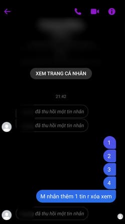 Cách xem tin nhắn bị thu hồi trên Messenger 25