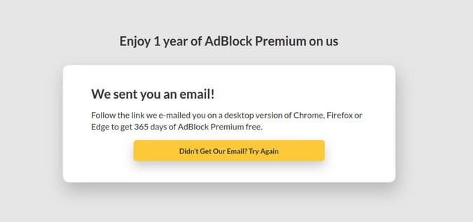 [Hot] Nhận ngay 1 năm miễn phí Adblock Premium 12