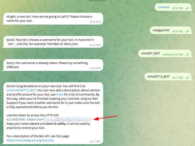 Hướng dẫn tự tạo Bot ChatGPT trên Telegram 10