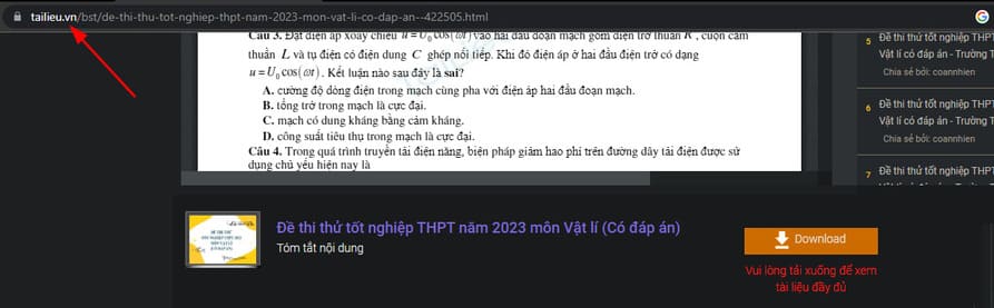 Cách tải tài liệu miễn phí trên tailieu.vn 9