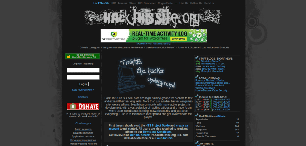 HackThisSite