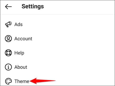 Cách bật Dark Mode trên Instagram 14