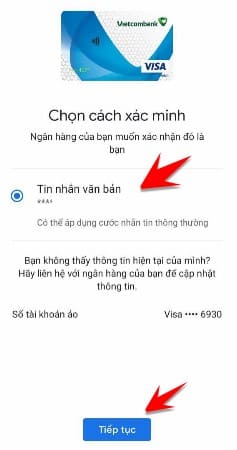 Hướng dẫn thêm thẻ VISA/MasterCard vào Google Wallet 7