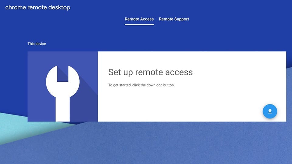 Chrome Remote Desktop