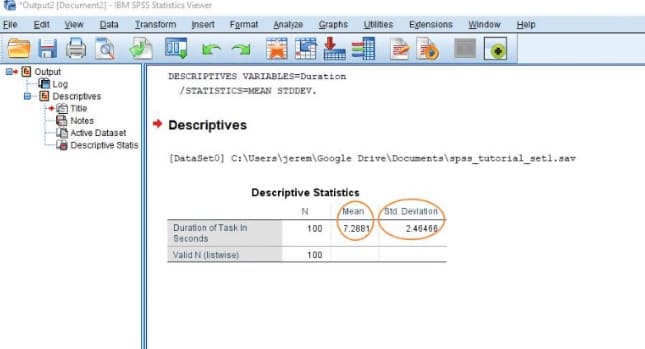 Kết quả sẽ được hiển thị trên màn hình SPSS Output