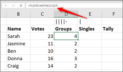 Cách tạo biểu đồ kiểm đếm trong Microsoft Excel 16