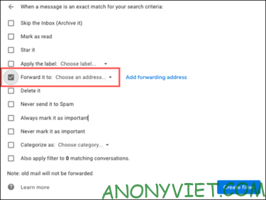 Cách tự động chuyển tiếp Email trong Gmail 23
