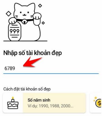 tạo tài khoản số đẹp techcombank