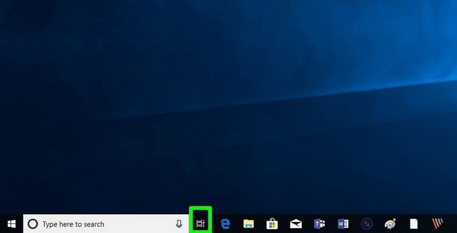 tạo desktop ảo windows 10