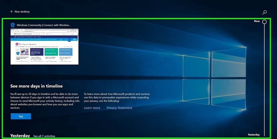 tạo virtual desktop windows 10