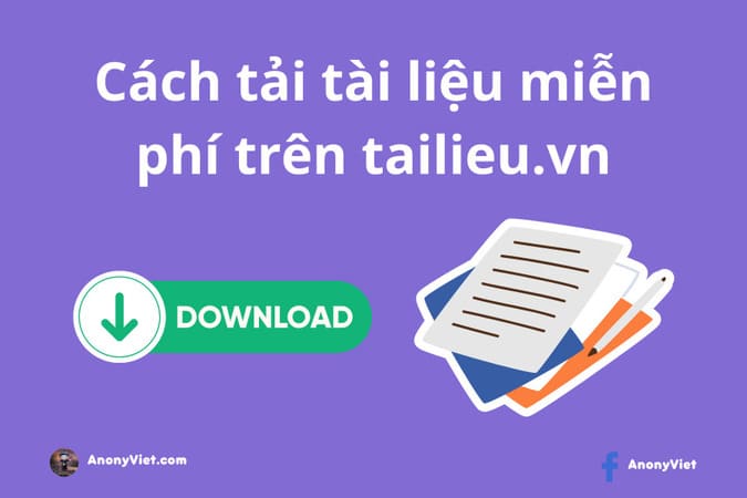 Cách tải tài liệu miễn phí trên tailieu.vn