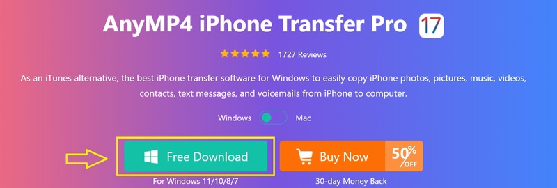 AnyMP4 iPhone Transfer Pro