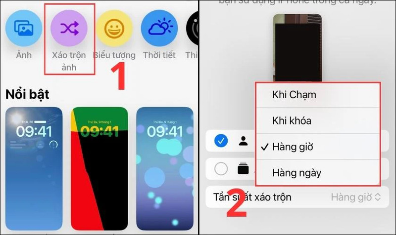 Cách đặt nhiều ảnh làm hình nền trên iPhone