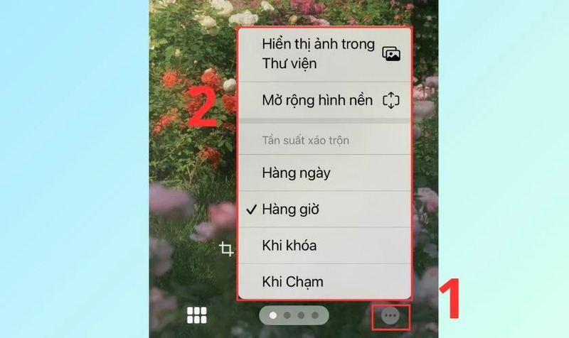 Cách đặt nhiều ảnh làm hình nền trên iPhone