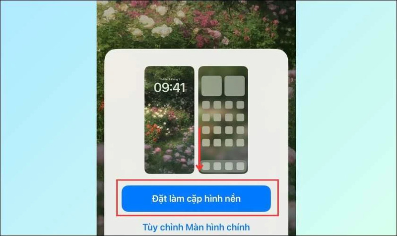 Cách đặt nhiều ảnh làm hình nền trên iPhone