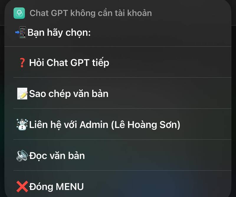 Cách dùng ChatGPT không cần tài khoản trên iPhone 6