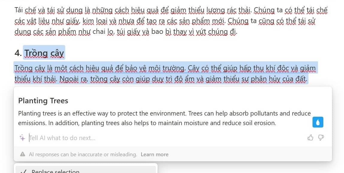 Cách sử dụng Notion AI