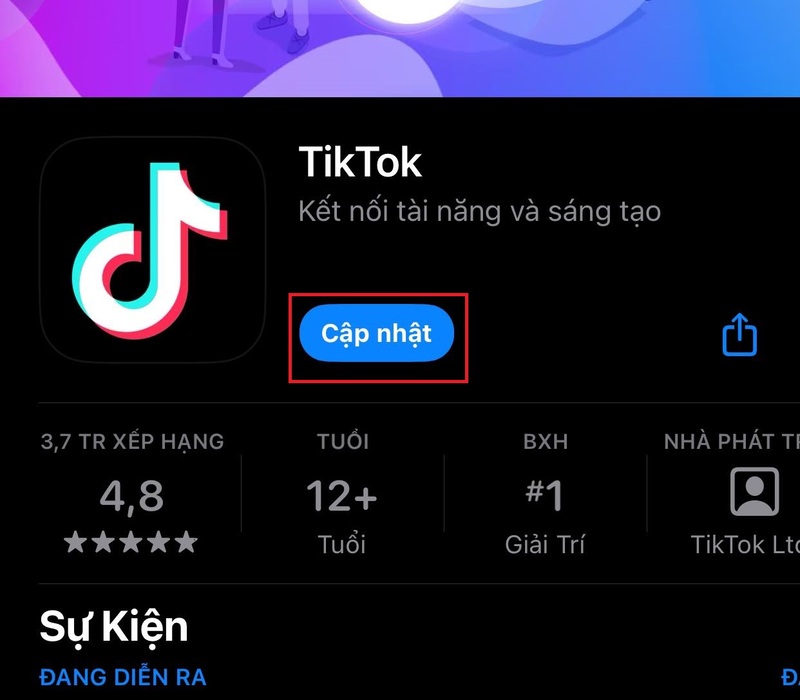 Dùng Tik Tok không cần internet