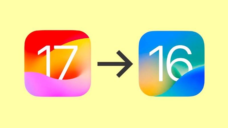 Cách hạ cấp iOS 17 Beta xuống iOS 16