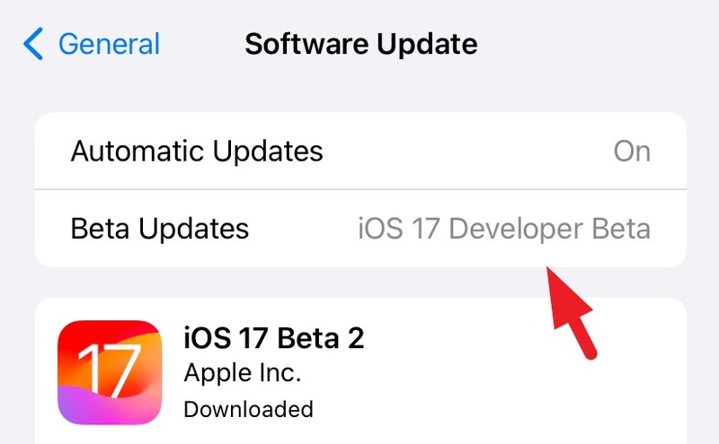 Cách hạ cấp iOS 17 Beta xuống iOS 16