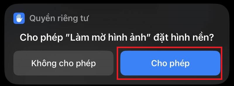 Cách làm mờ màn hình khóa trên iPhone