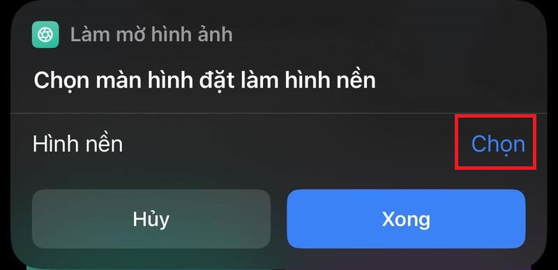 Cách làm mờ màn hình khóa trên iPhone