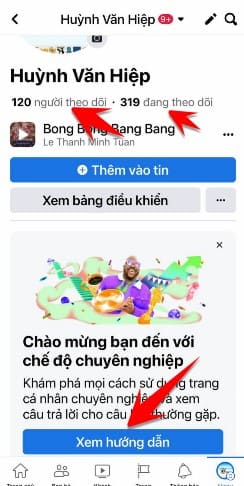 cach mo kiem tien che do chuyen nghiep fb