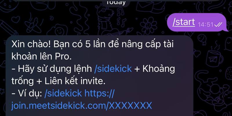 Cách nâng cấp Sidekick Pro