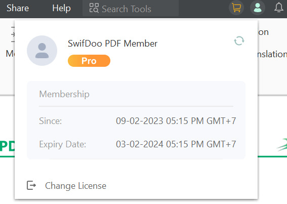 Cách nhận SwifDoo PDF PRO 6 tháng miễn phí