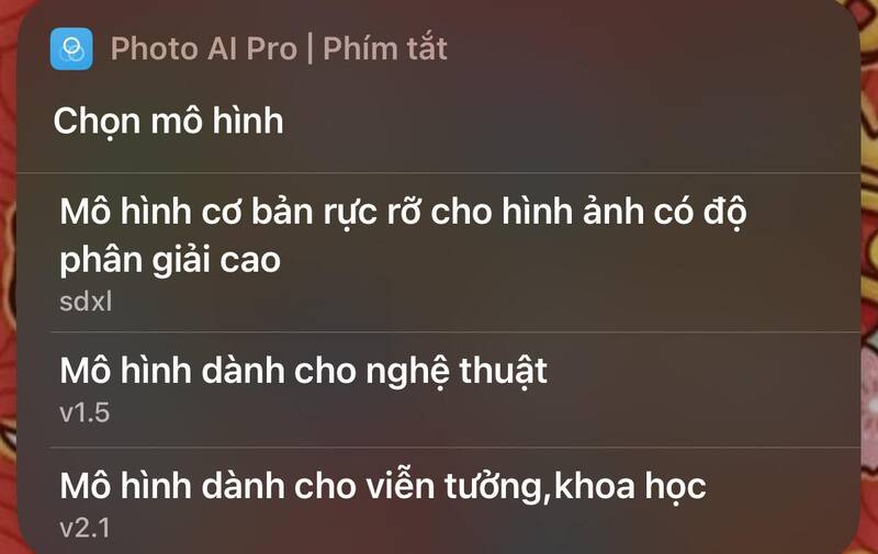 Cách tạo ảnh AI bằng phím tắt trên iPhone