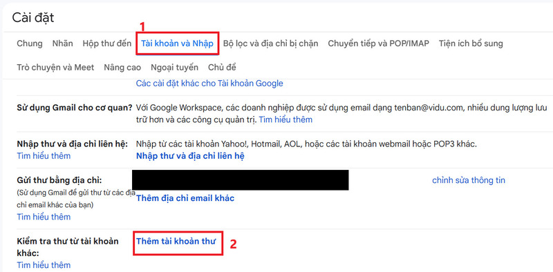 Cách tạo biệt danh Gmail