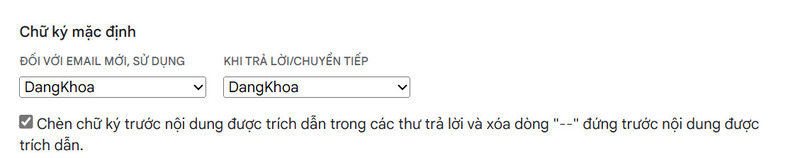 Cách tạo chữ ký email chuyên nghiệp