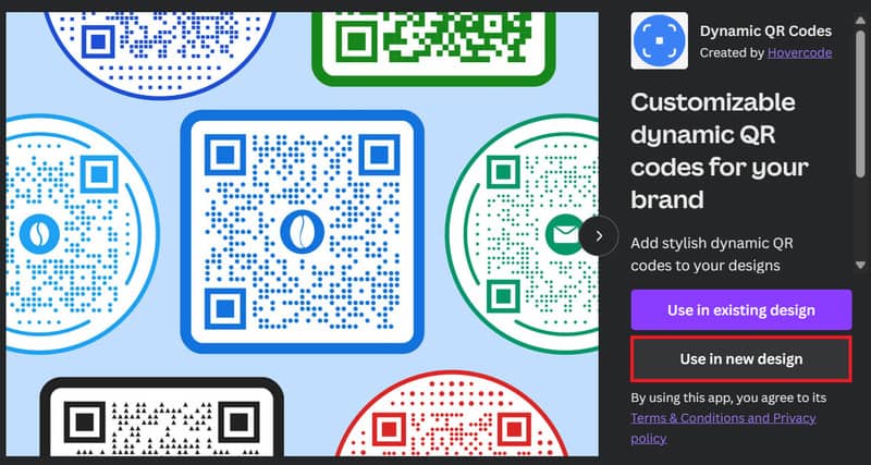 Tạo QR code bằng Canva