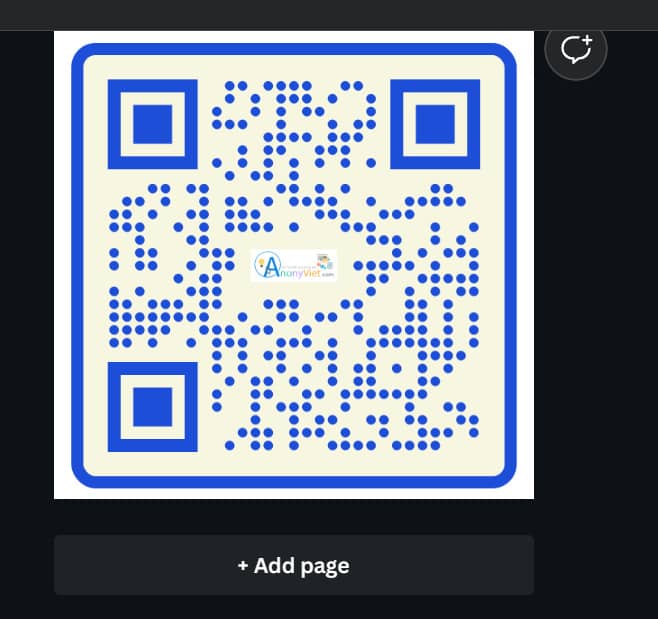 Tạo QR code bằng Canva