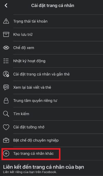 Cách tạo tài khoản Facebook phụ mới