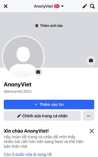 Cách tạo tài khoản Facebook phụ mới