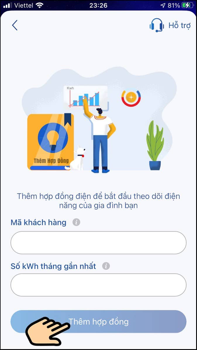 Cách kiểm tra tiền điện hàng ngày