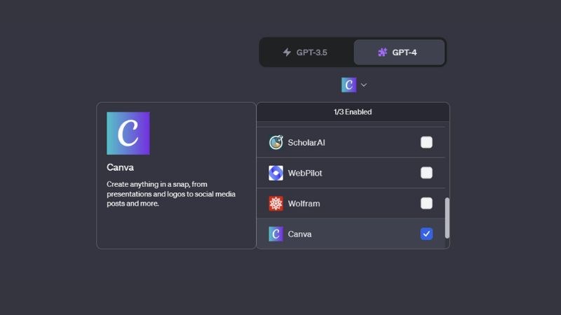 Canva được tích hợp vào ChatGPT