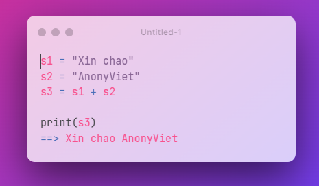 Chương 3: Chuỗi - Python cơ bản 16