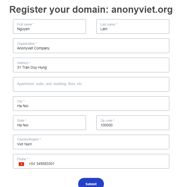 Đăng Ký Domain .COM . NET .ORG Free 1 Năm Với Giá 0đ Của Yahoo Small Business 27