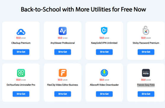 CBackup giveaway back to school