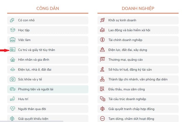 Hướng dẫn đăng ký CCCD online ngay tại nhà 17